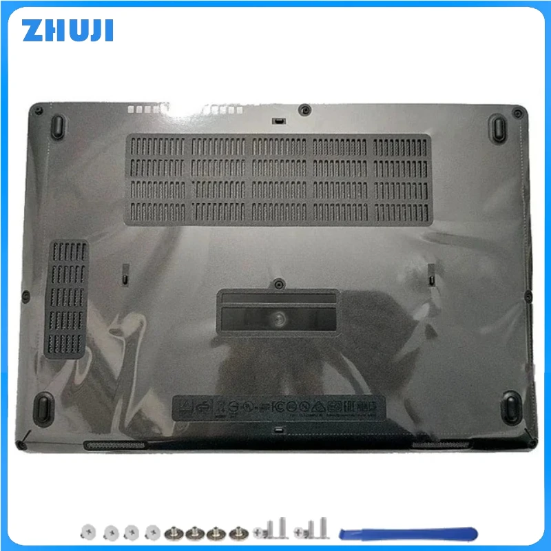 لخط العرض 5480 5490 E5480 E5490 كمبيوتر محمول جديد LCD الغطاء الخلفي الإطار الأمامي مفصلات Palmrest الغطاء السفلي 0TCD99 09R00F #5