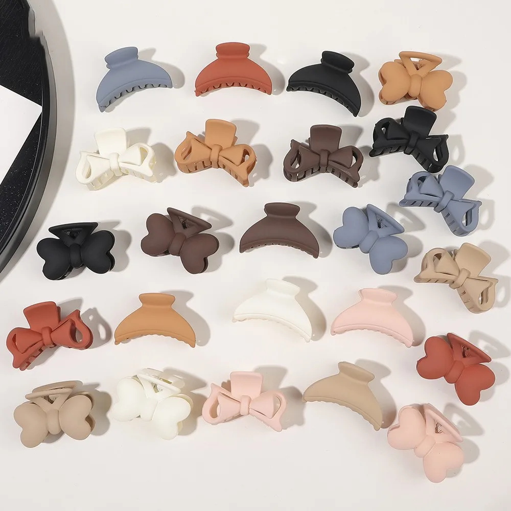 

New Fashion Fine Small Geometry Solid Colorr Clip Hairpin Barrettes for Women Girl Accessories Headwear Hair Claw Wholesale
