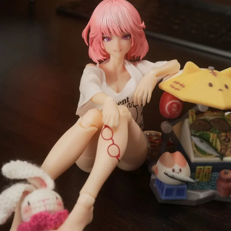 الأصلي الحلزون قذيفة الشكل Aileen أرنب فتاة 1/12 بيكيني الترفيه المنزل الزي عطلة الراحة نموذج دمية جمع لعبة هدية في Sto #5