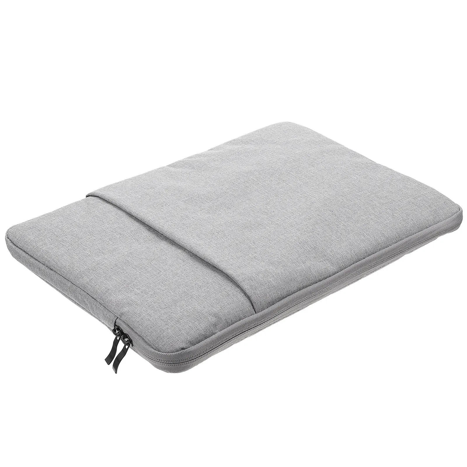 

14 Inch Laptop Organizer Bag Portable Waterproof Polyester Sleeve Protective Cover with Front Pocket for Earphones Mouse Easy