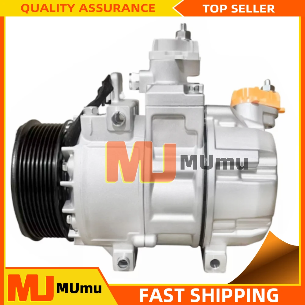 AD-11000N Air Conditioning Compressor For Ford F-450 F-350 F-250 Super Duty 6.7L LC3H19D629AF, LC3H19D629AG, LC3Z19703AE