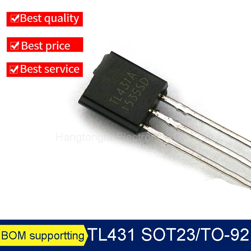 TL431 TL431A tl431 431 SOT23  SOT89  TO-92 0.5% Regulator Tube Triode Transistor New