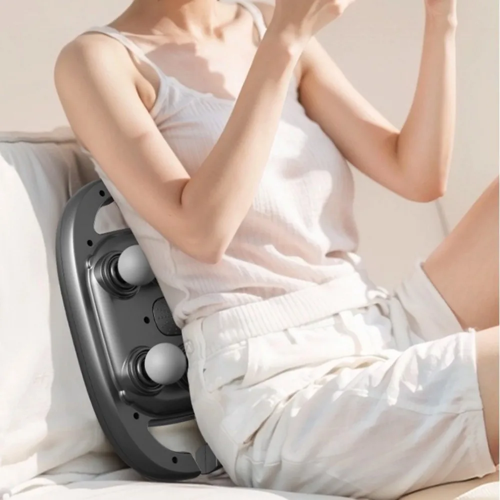 

Профессиональный массажер для фасций с 6 насадками, высокочастотный, перезаряжаемый, 9 режимов