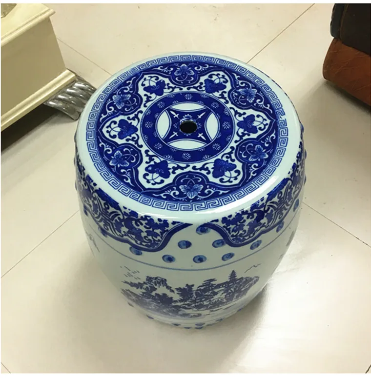 Living room garden ceramic stool house decorations porcelain stool