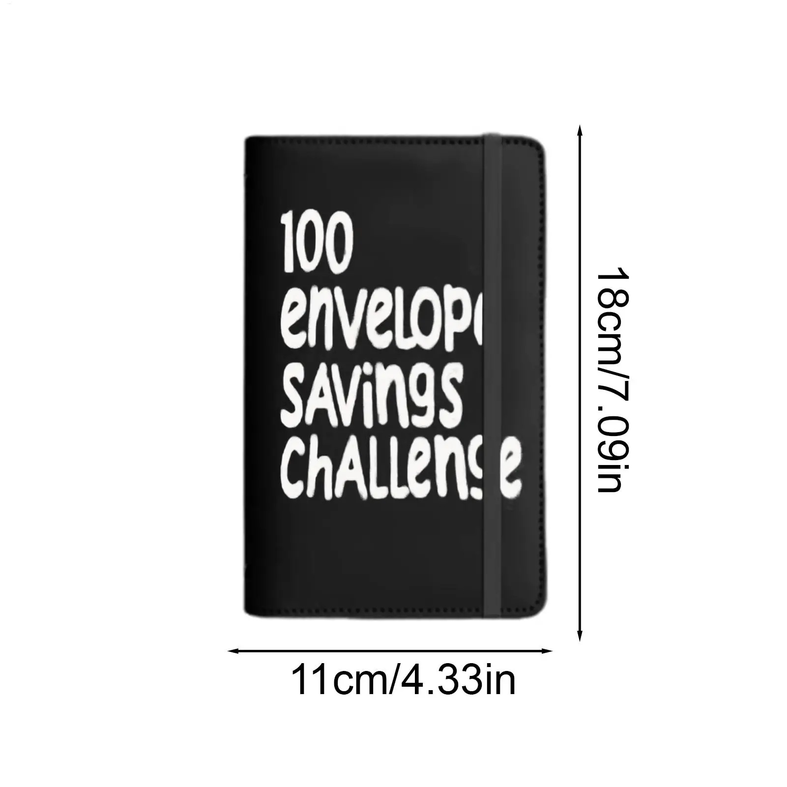 100 days Envelope Challenge Binder Save Savings Challenges Loose-Leaf Binder Budget Binder With Cash Envelopes Money Organizer view 6