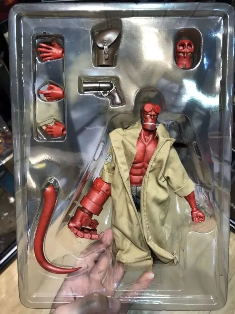 In Stock 2024 Original Assemble Model In Stock Hellboy Action Figure Collection Model Toys Decoration Statue Model Toys Gift