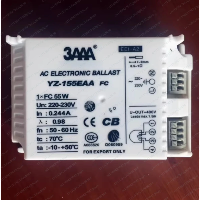 YZ-155EAA Electronic Ballast 3AAA - 55W AC220-230V Fit T5 Ring Fluorescent Lamp Standard Reator