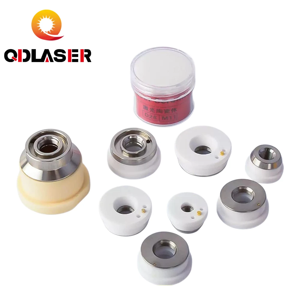 QDLASER Fiber Laser Ceramic Ring Sensor Body for WSX BOCI Raytools Precitec Laser Head Cutting Machine Parts