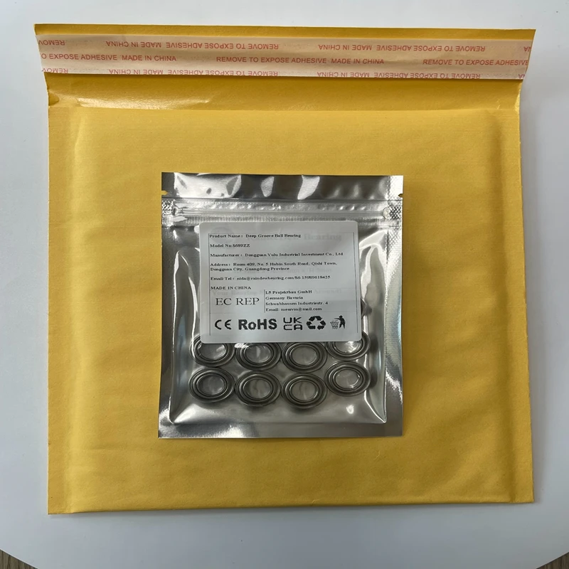 

10PCS S693ZZ Bearing ABEC-9 Stainless Steel Ball Bearing 3x8x4mm