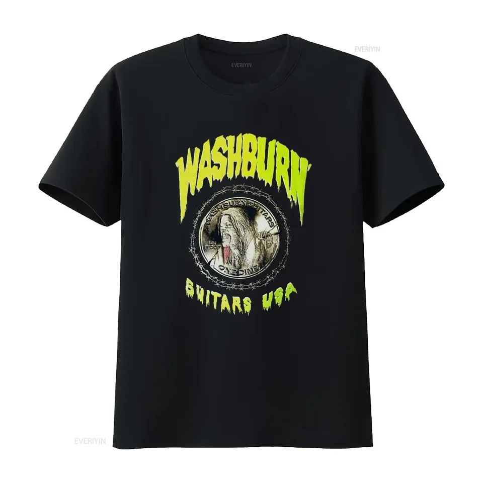 PANTERA Tシャツ パンテラ dimebag washburn ギター Washburn Guitars USA T Shirt with Dimebag Darrell and Barbed Wire