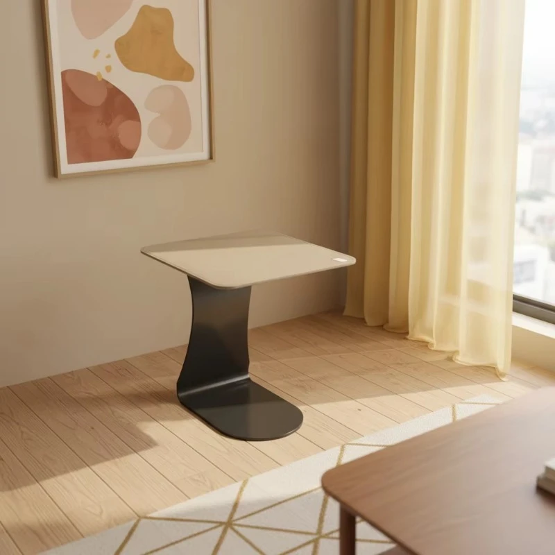 Side few modern design black coffee table living room bedroom dining room