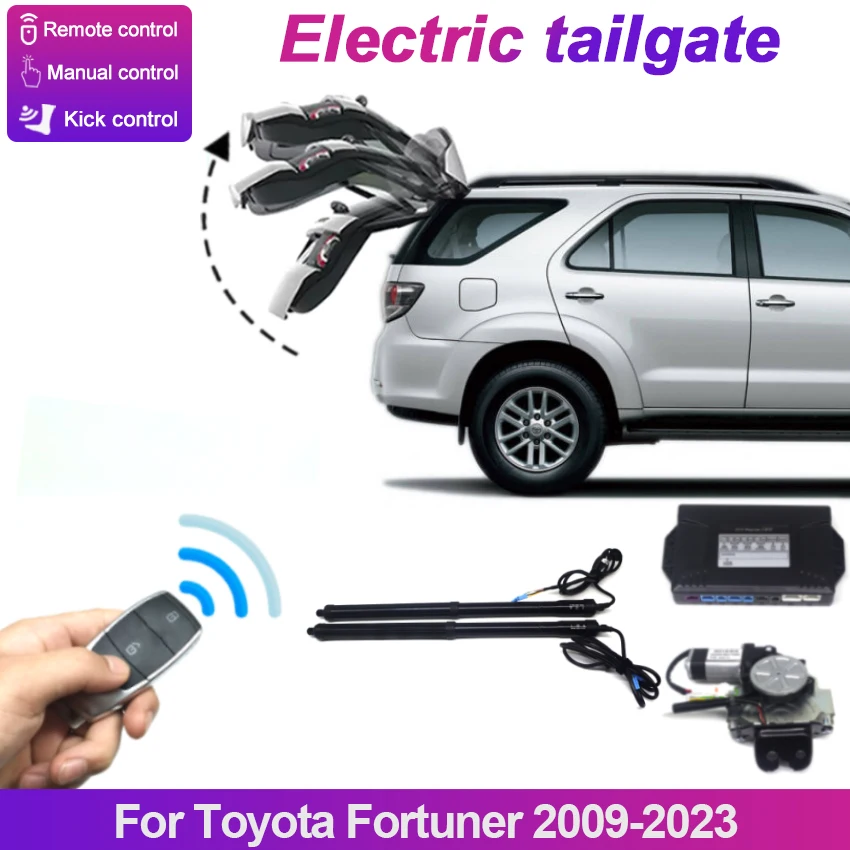 For Toyota Fortuner 2009-2023 Electric Tailgate Control of the Trunk Drive Luggage Car Lifter Trunk Opening Rear Door Power Gate