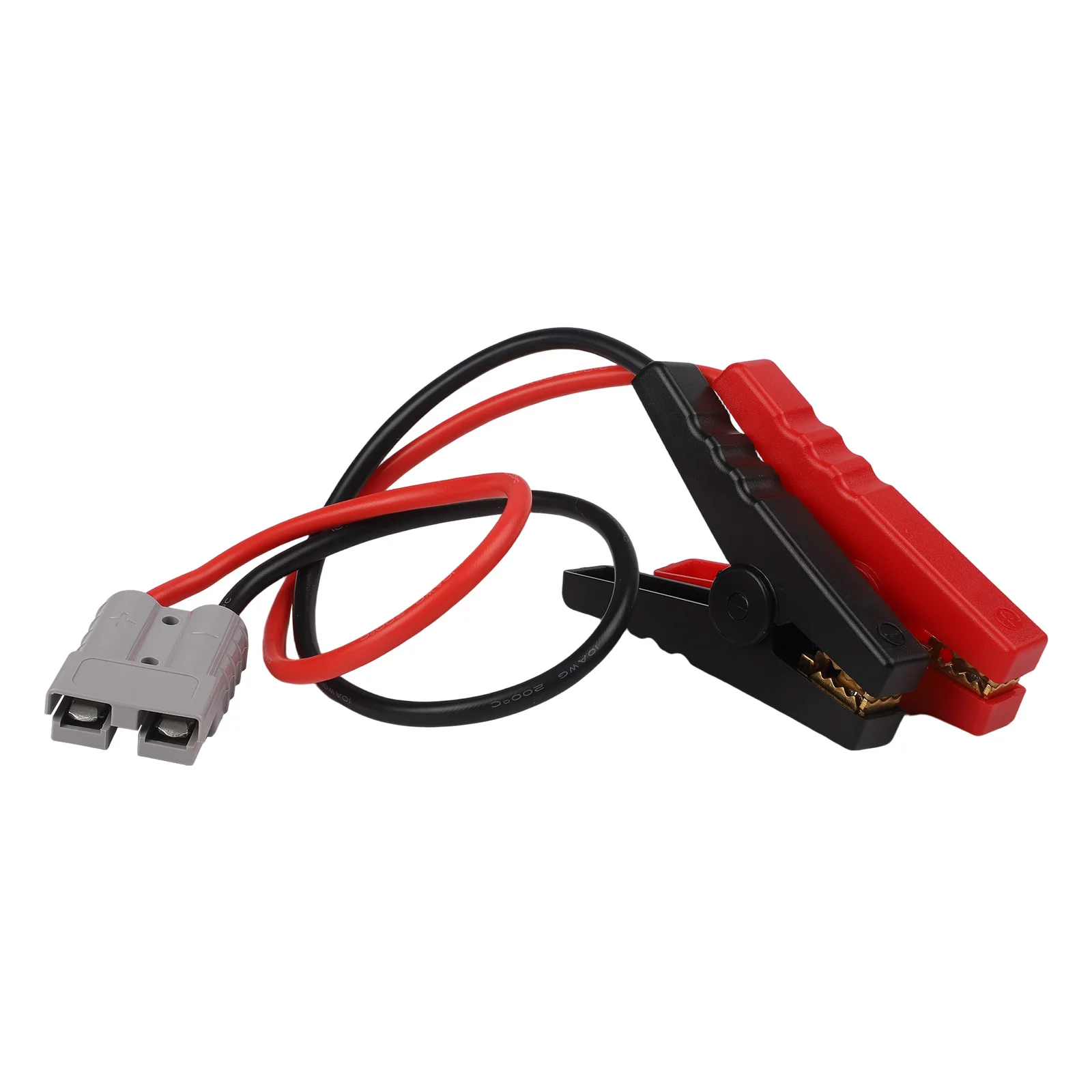50A Battery Connector for 12V Systems with For Alligator Clip Clamps Perfect for Diverse Vehicle Types like RVs and Boats