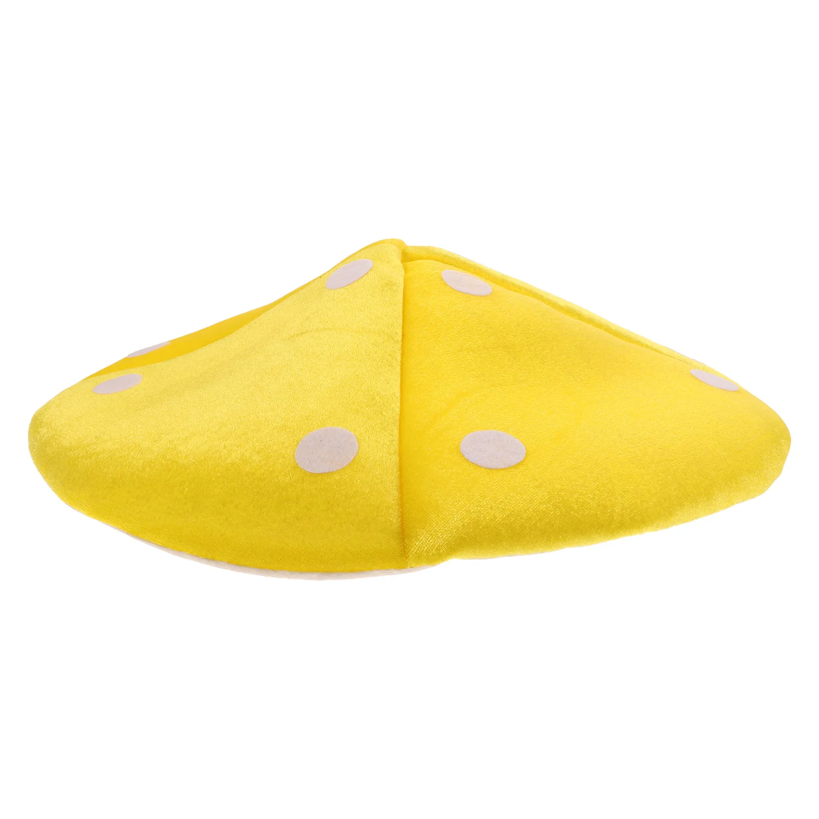 

Mushroom Hat Kids Birthday Party Favors Cute Costume Baseball Cap Yellow Fun Photo Prop Lightweight Comfortable Fabric