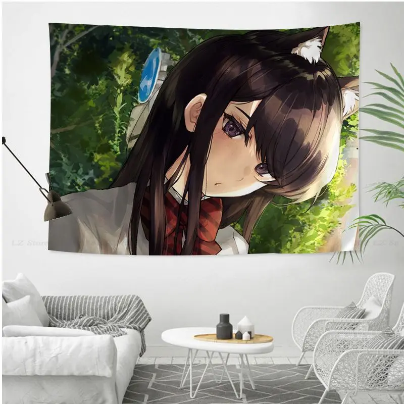 Japanese Komi Shouko Komi-san Anime Hippie Hanging Kawaii Tapestry Wall Aesthetics Artwork Decoration Home Room Background