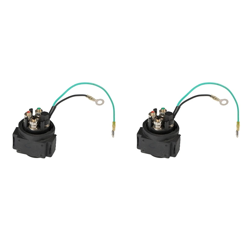 

2X 6E5-8195A-01-00 6E5-8195C-01-00 Power Trim Tilt Down Relay Assembly For Yamaha 115-200HP