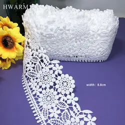 10yard Skirt Sewing Lace Trim Accessories African Fabric 2022 Wedding Decoration Diy Handwork Needlework Curtain Pillow Sheet