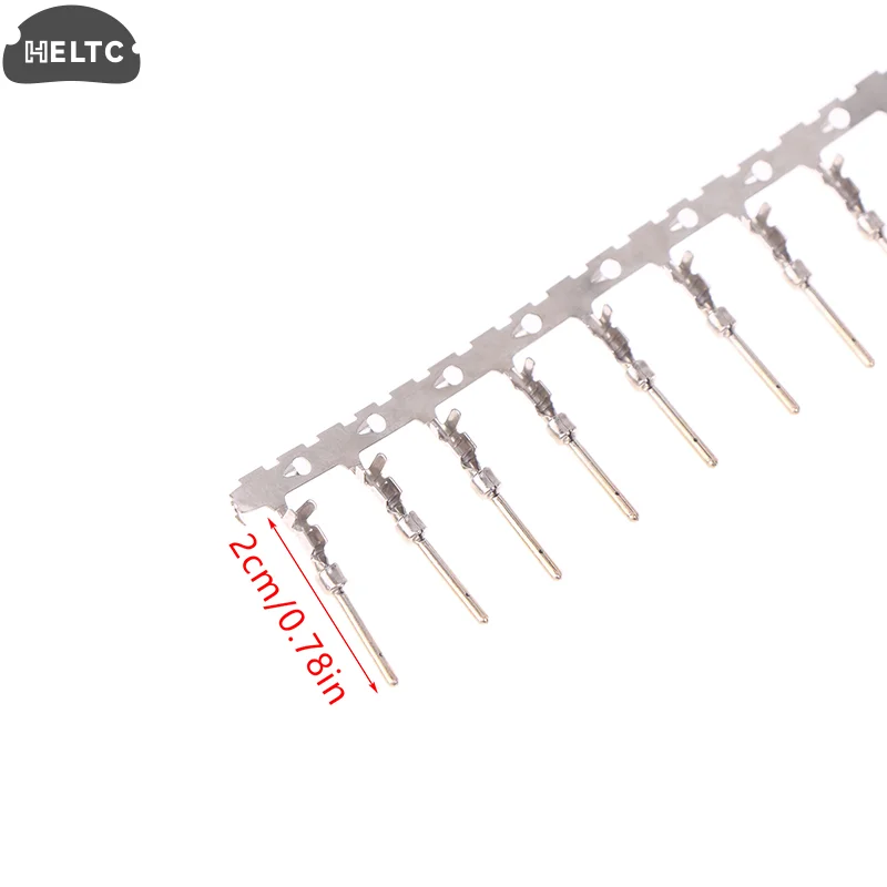 100PCS 1.0mm Vrouwelijke Socket Voor DB Terminal Connector Vergulde Mannelijke/Vrouwelijke Pin Voor Nixie Klok Buizen IN12 IN18 QS27-1 SZ4-1