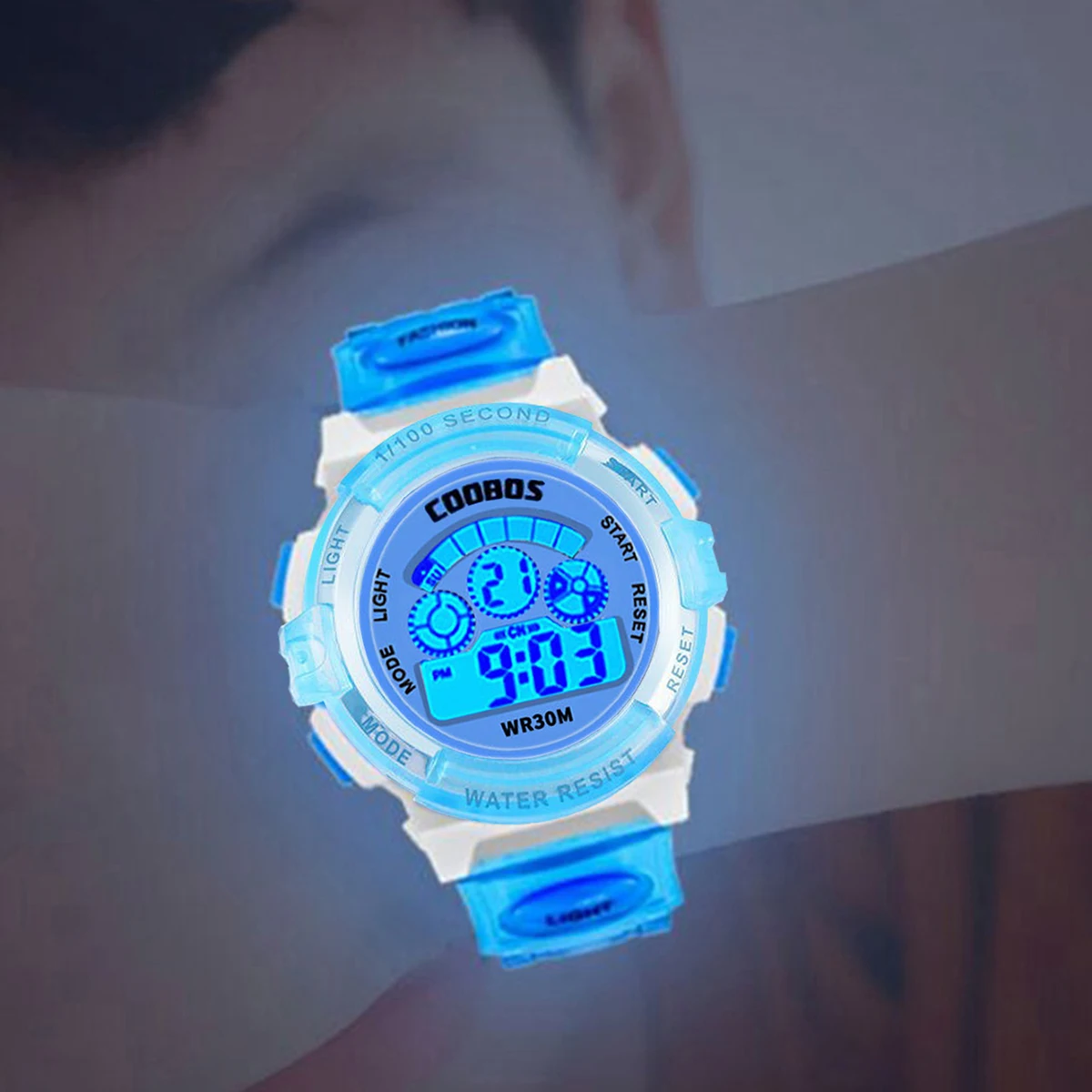 Fashion Simple Silicone Electronic Watch