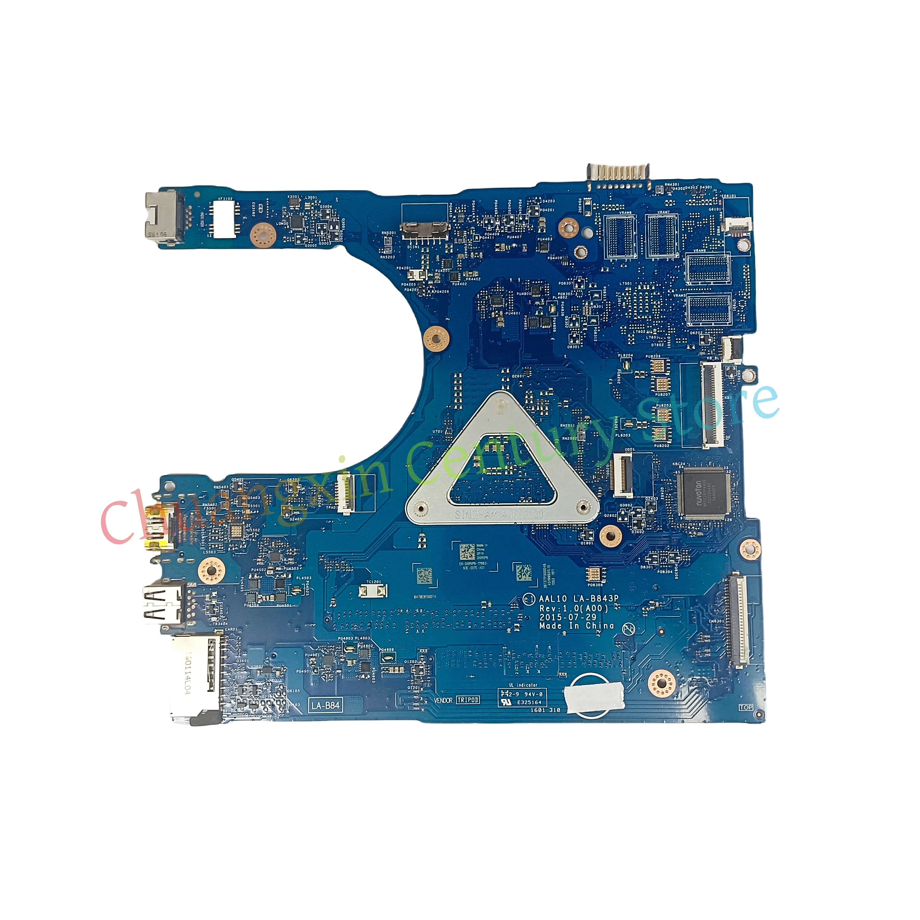 LA-B843P motherboard for Dell Inspiron 14 5458 15 5558 laptop with 3205U I3 I5 I7-5TH CPU UMA 100% test OK shipment