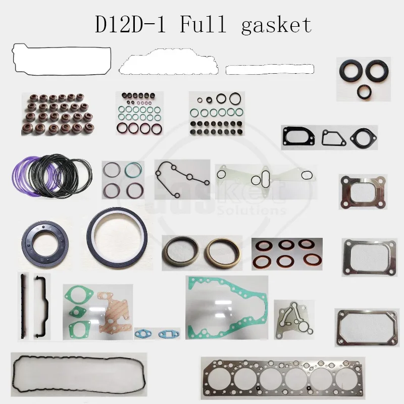 D12C D12C-1 D12D D12D-EC360B D12D-1 Full Gasket Kit For Volvo Machinery Engineering Vehicles engine Parts 250.710  85103633-F