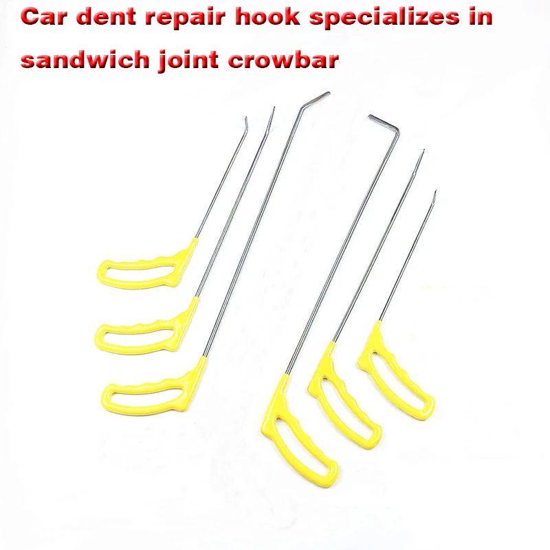 Car Dent Repair Hook Specialized In Sandwich Seam Pry Bar Small Hook Body Dent Free Sheet Metal Repair Tool