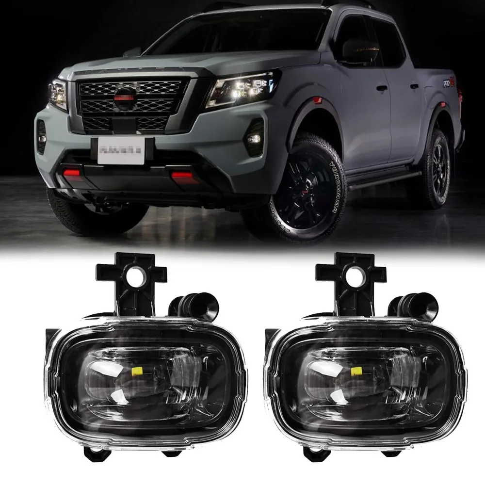 

Светодиодные противотуманные фары DRL для Nissan Navara Frontier NP300 2020 2021 2022