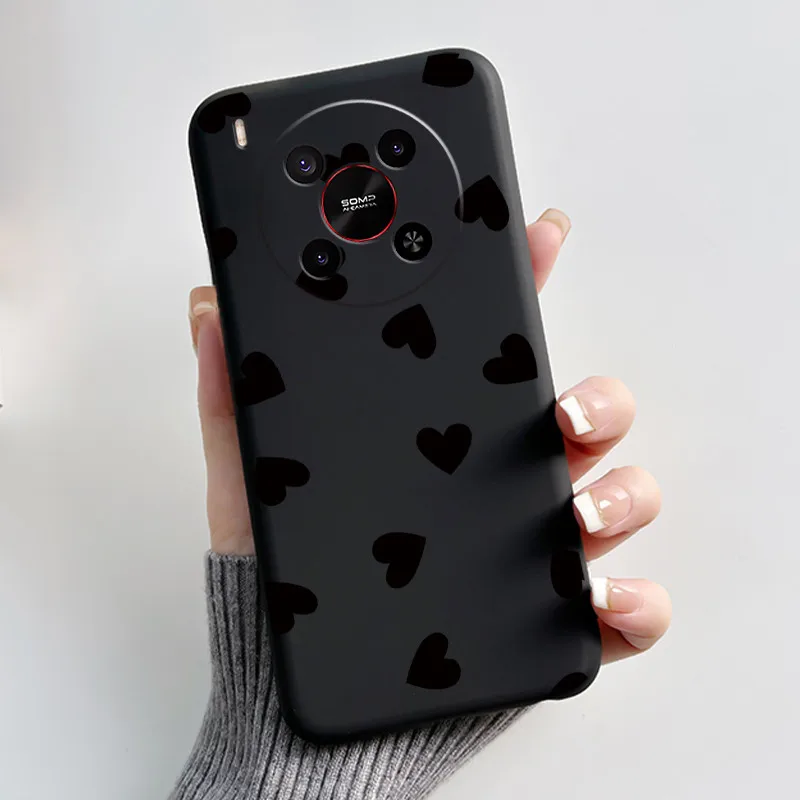 Capa de telefone para zte blade v70 max/nubia v70 max silicone macio preto caso padrão brilhante rosa areia praia, jardim escudo à prova de choque