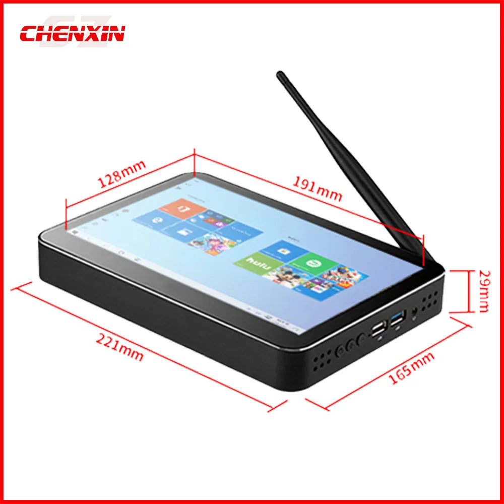 Pipo-X11 Mini PC Celeron N4020, 9 polegadas, 1920x1200 tela, Tablet Win10, 3GB de RAM, ROM 64GB, TV Box, BT4.0, WiFi, RJ45, Mini Desktop