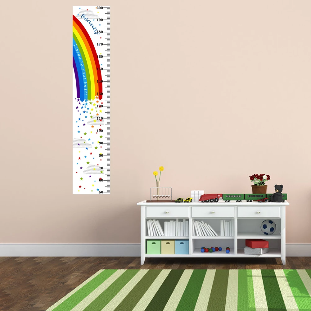

Height Stickers Pvc Durable Wall Decals Easy Remove Reusable Decoration For Bedroom Room Cartoon Wall Stickers