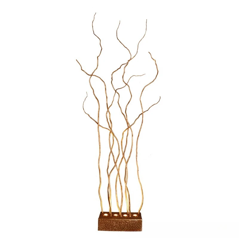 

Postmodern, light luxury, all copper branch floor lamp, American retro, living room, sofa, decoration, vertical lamps