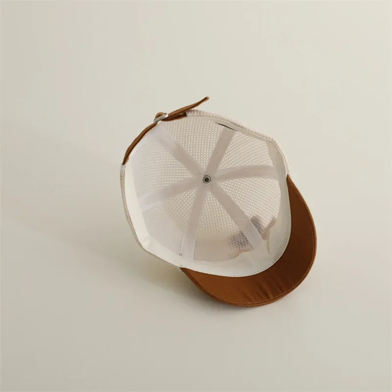 Korean Style Baby Hat Summer New Duckbill Cap Summer Mesh Sun Protection Glacier Cap Infant Sunshade Hat For Boys And Girls image 6