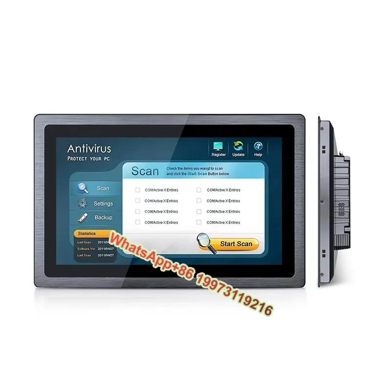 

Factory 10.4 Inch HMI Linux Windows Android OS IP65 Waterproof 12.1 15 17 19 Inch PCAP Touch Panel Embedded Industrial PC