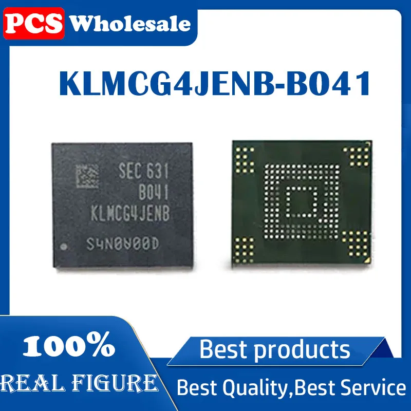 

KLMCG4JENB-B041 100% quality 100% working EMMC BGA 64G chip font mobile phone hard disk memory KLMCG4JENB