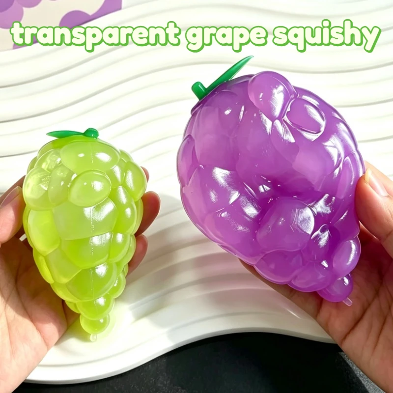 Coconut Coconut Oil Grape Squeeze Squishy Soft Moldable Fruit Stress Relief Fingertip Sensory Fidget Toy Anxiety Soothing Holiday Gift - Aliexpress Deal