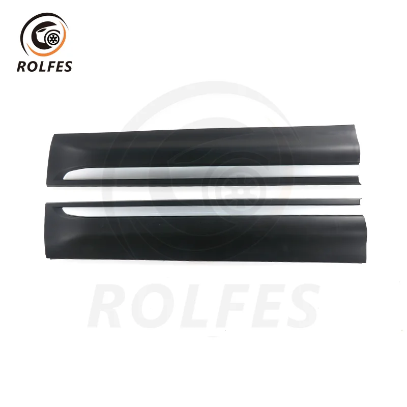 

ROLFES Car Door Side Protector Plate Cover For Land Rover Evoque Prestige 2012-2018 L538 Silver Style Car Exterior Accessories