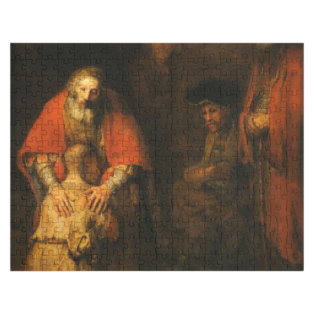 

Rembrandt - Return Of The Prodigal Son Jigsaw Puzzle Wood Puzzles For Adults Custom Wooden Puzzle Name