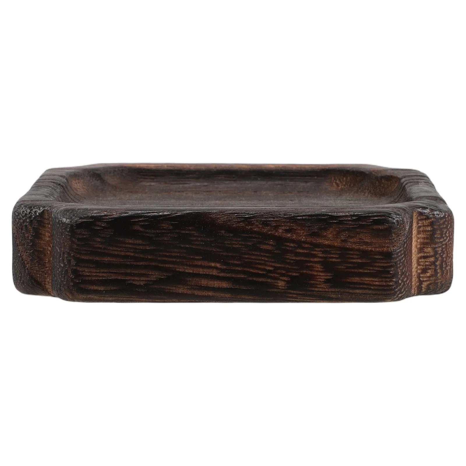 

Wooden Tea Tray Rustic Vintage Design Small Serving Tray for Tea Time Decorative Wooden Plate for Home Use Rustic Food Plate