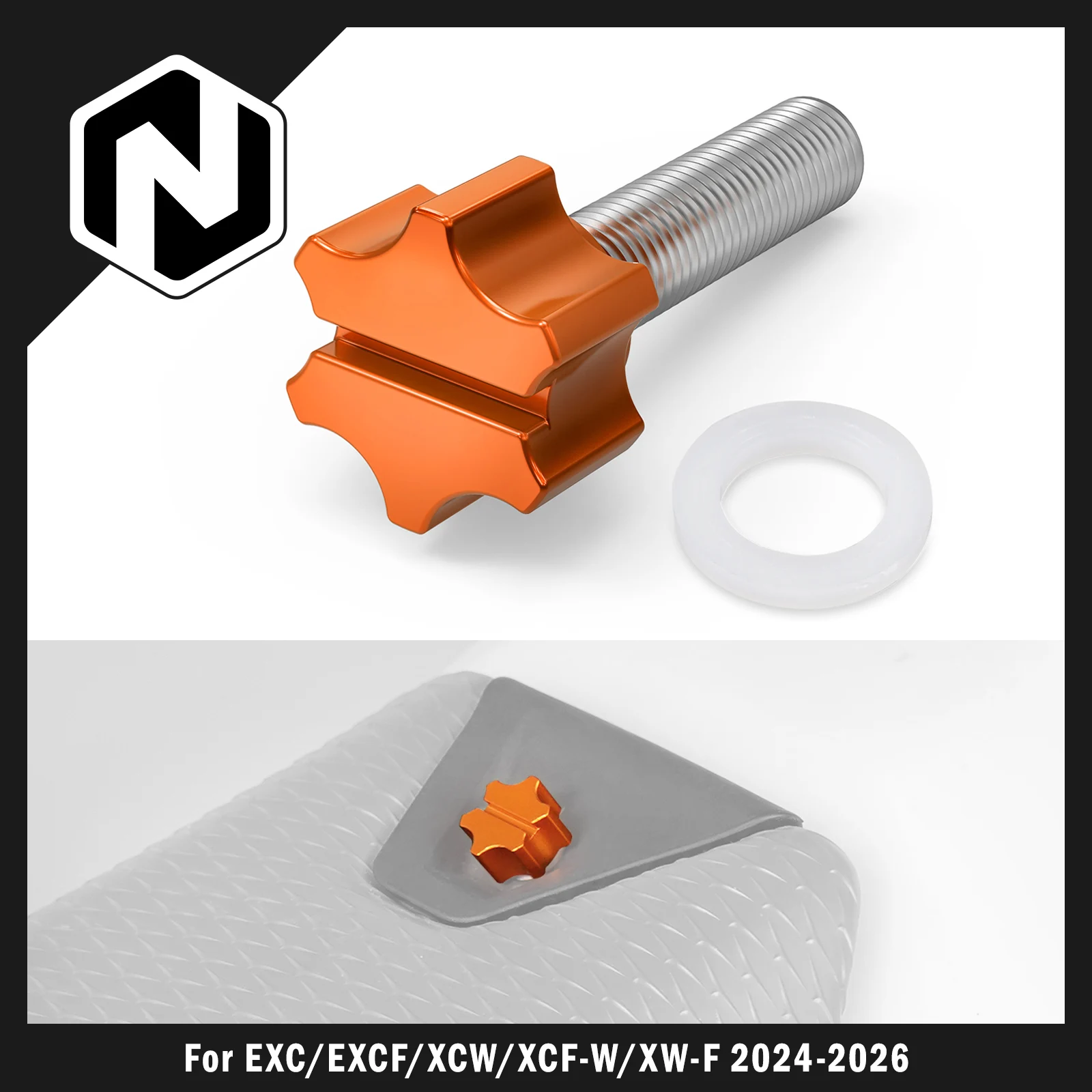 

NICECNC For KTM 2024-2026 EXC 300 EXCF 350 EXC 450 XCW 300 Quick Release Seat Bolt Removal Tool SXF 250 SXF 450 SX 125 2023-2026