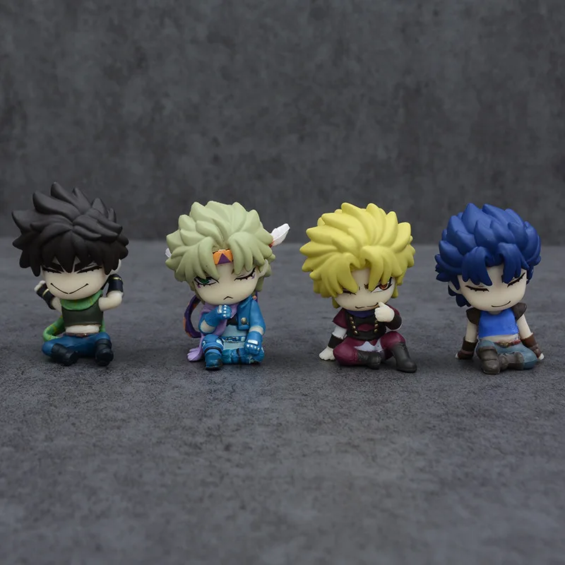 

JOJO's Bizarre Adventure Shoulder To Shoulder Twisted Egg Doll Sleep Ornament Big Qiao Er Qiao Di Ao Western Sahara