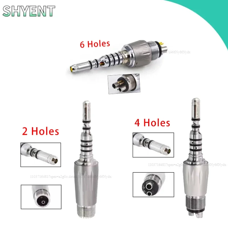 Dental High-speed Turbine KAVO  Fiber Optic Connector Compatible Fit for  Kavo Connection ISO International Standard Coupler