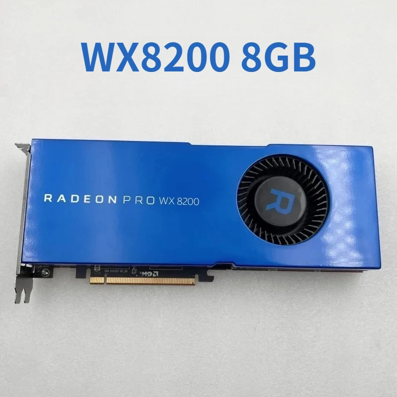 

1PCS Original WX 8200 Radeon Pro WX8200 8GB Professional Graphics Card for Design Modeling for PS/CAD