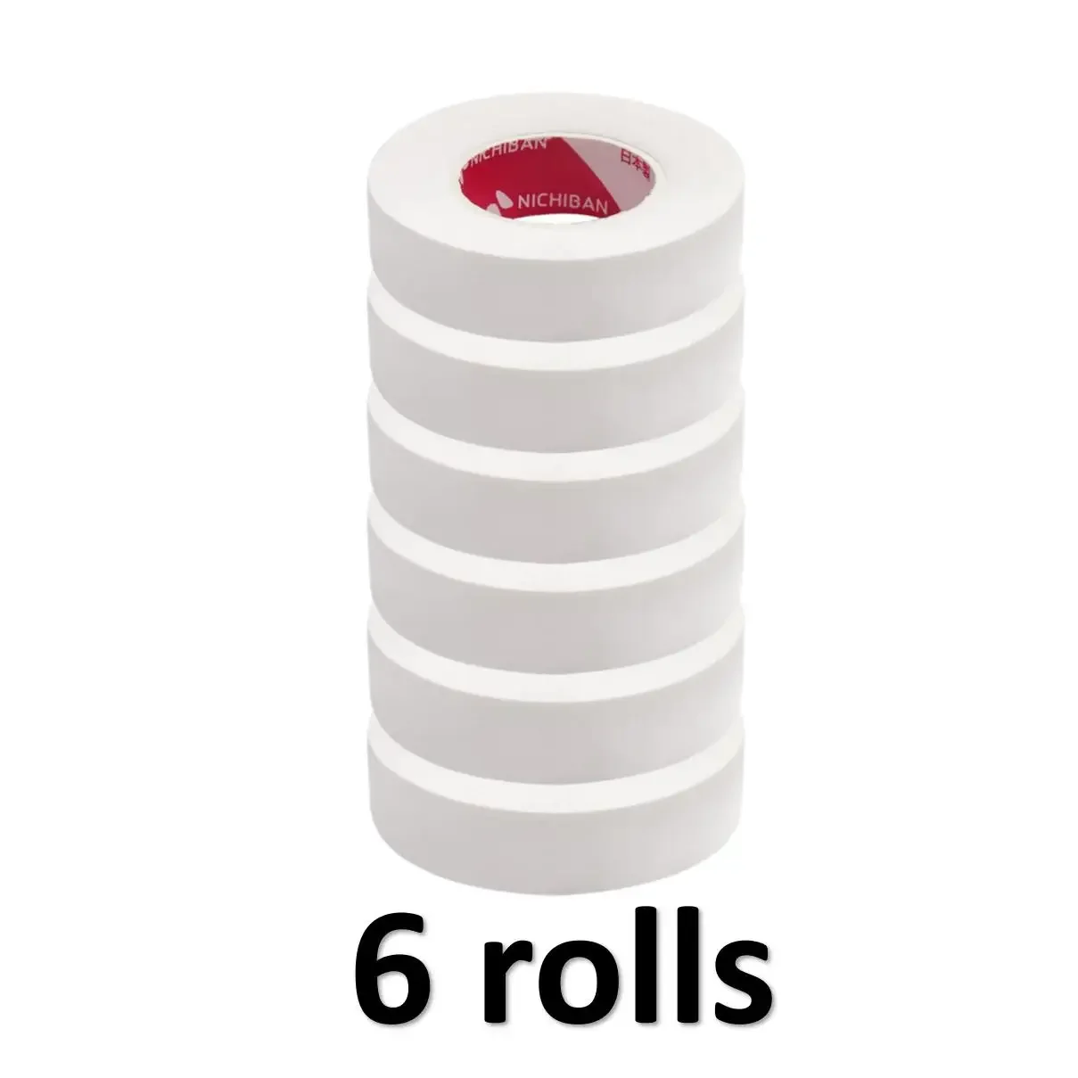 3/6 لفات شريط عازل ياباني لتمديد رمش خالية من الوبر تحت رفادة عين تنفس غير شريط منسوج ورقة رمش التصحيح #1