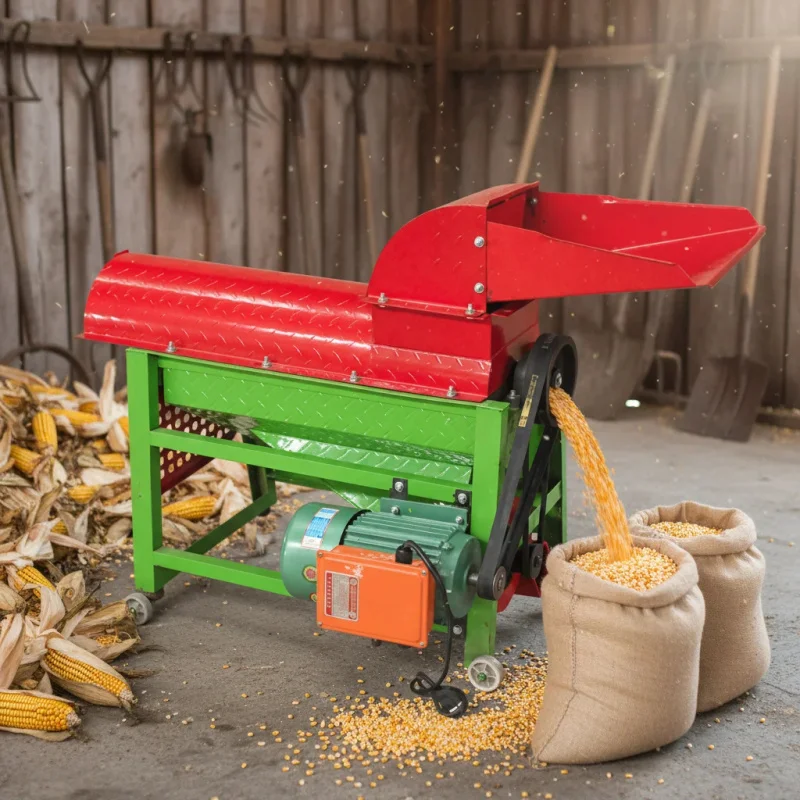 

Small Medium Harvest Sheller: Automatic Smart for Home Garden