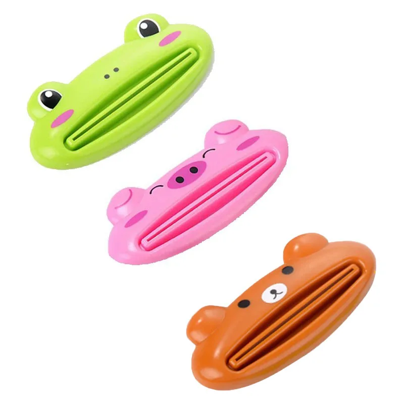 Cute cartoon animal multi-purpose toothpaste squeezer Korean version creative toothpaste squeezer dispenser bathroom accessories