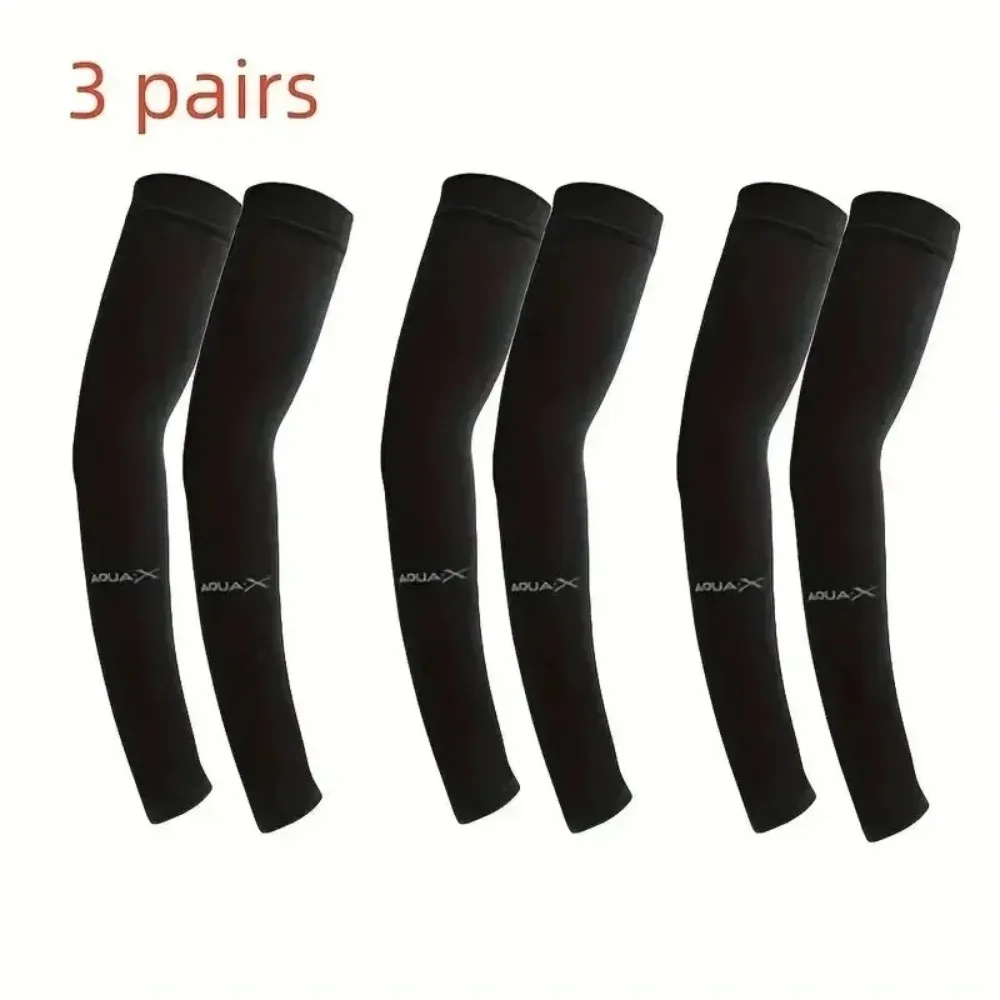 

Breathable Cooling Arm Sleeves - UV Protection Sunscreen Sleeves for Sports, Golfing, Fishing and Driving