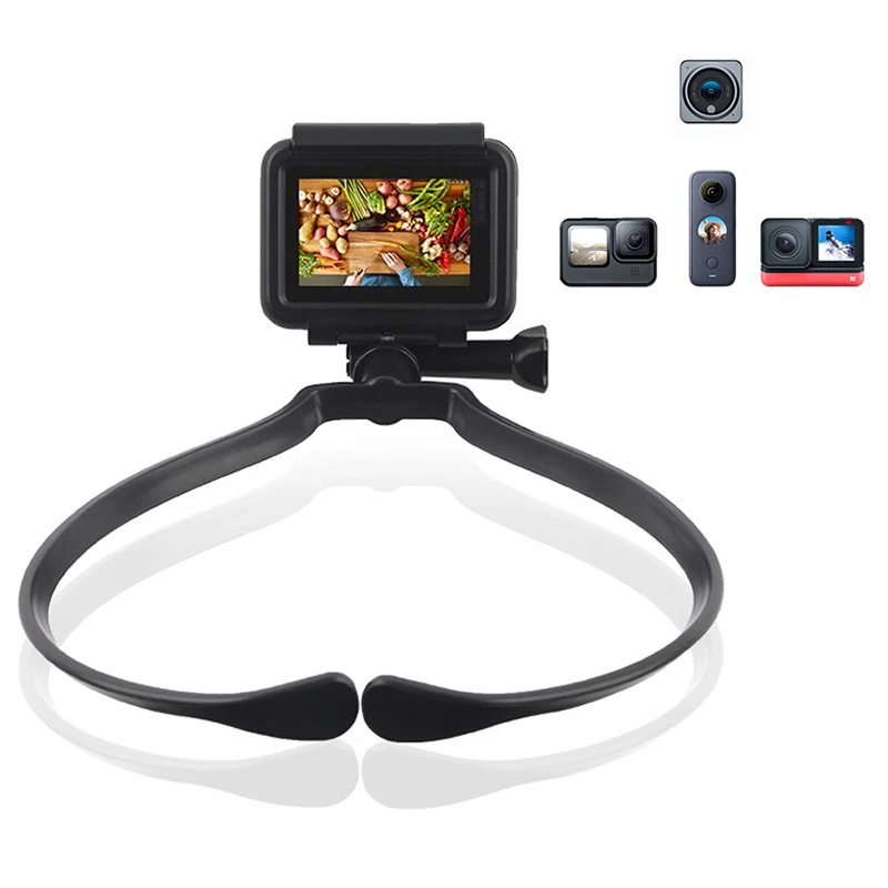 Hands Free Wearable Neck Holder Lazy Phone Stand Universal Hanging Mount Dock Station Bracket