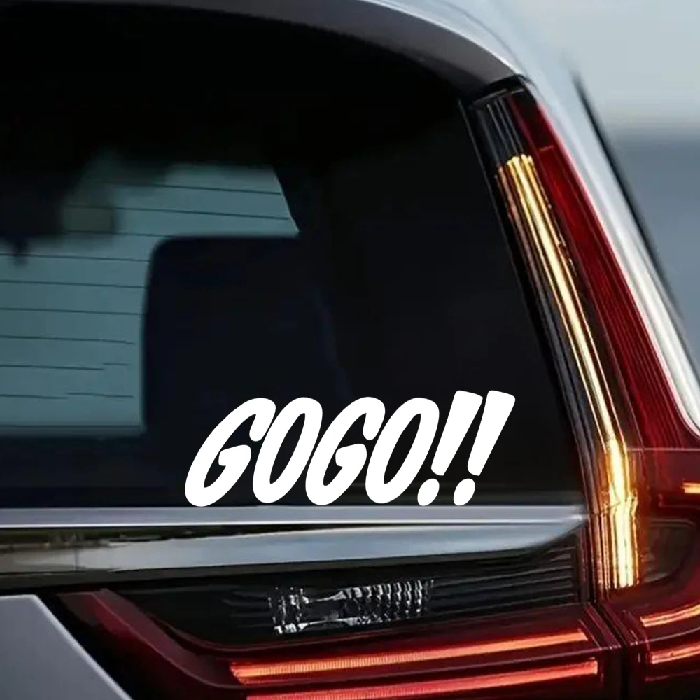 Наклейки на автомобиль GOGO Waterproof Car Sticker Decal for Bumper, Window, Laptop, Truck, Motorcycle