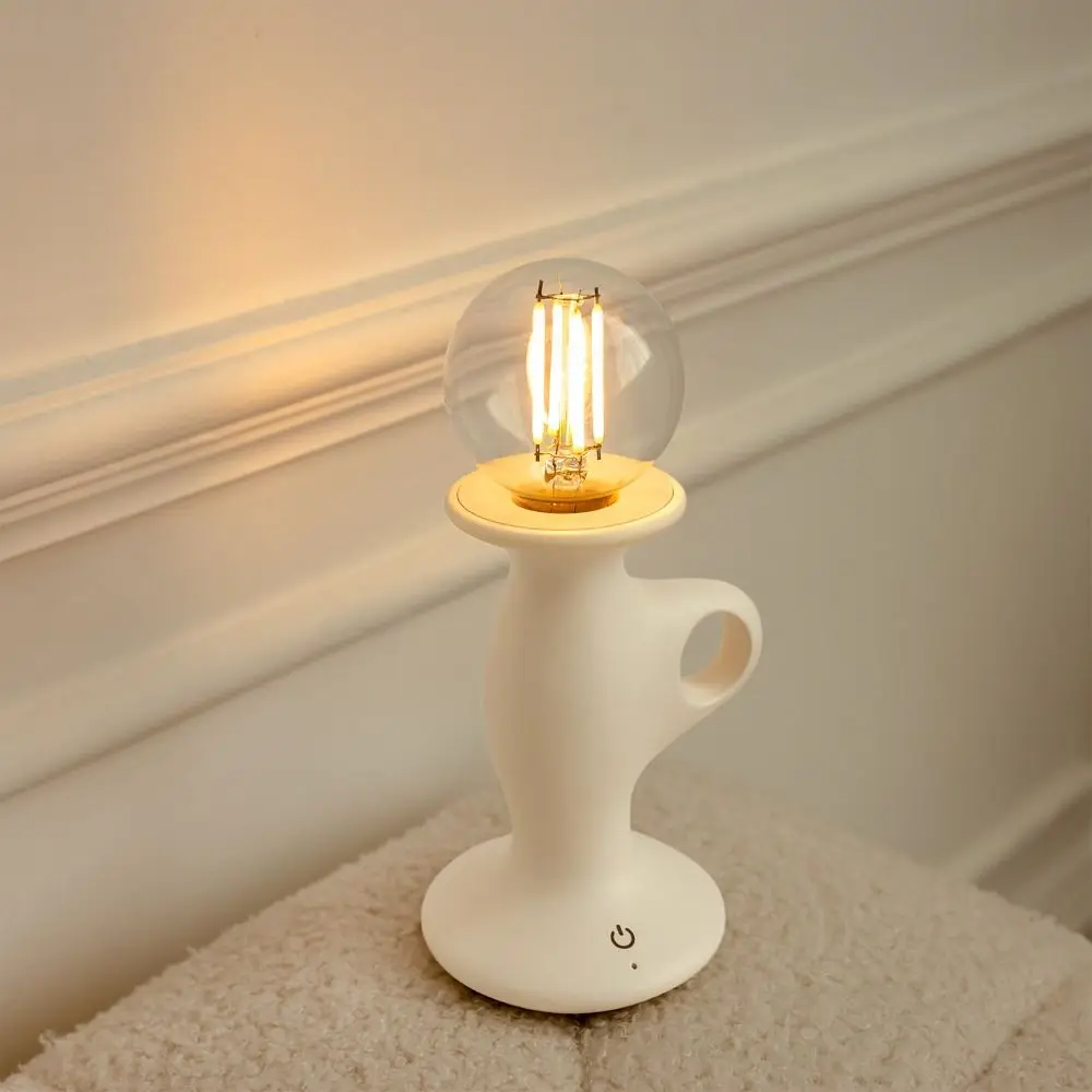 

Dimmable Candle Shape Light Touch Control Romantic Retro Table Lamp USB Rechargeable Energy Saving Electronic Candle