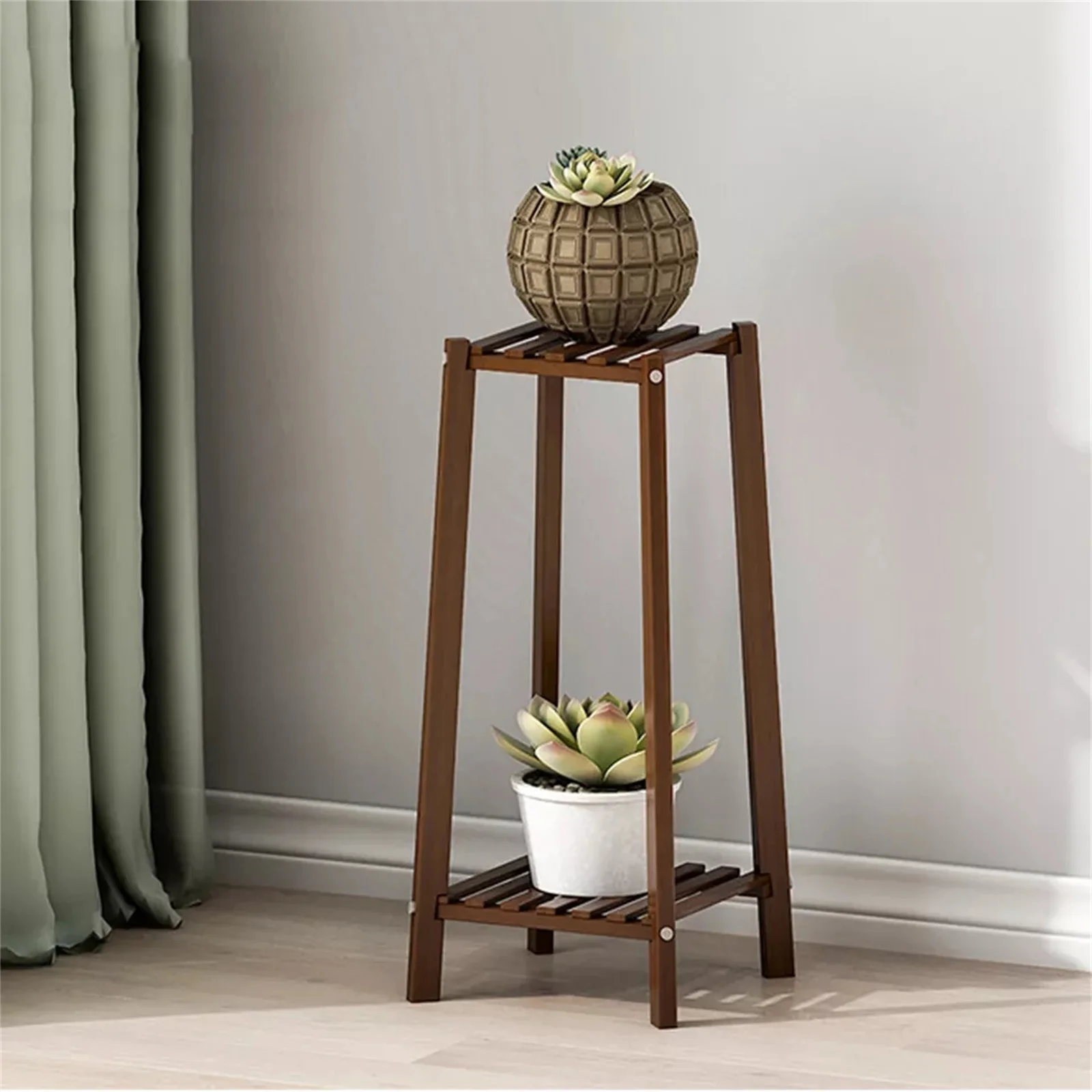 

Heavy Duty 2-4 Tier Tall Plant Stand Flower Pot Holder Corner Table Garden Patio